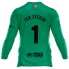 Camisola Guarda-Redes FC Barcelona Ter Stegen 1 Manga Comprida Homen 2025-26